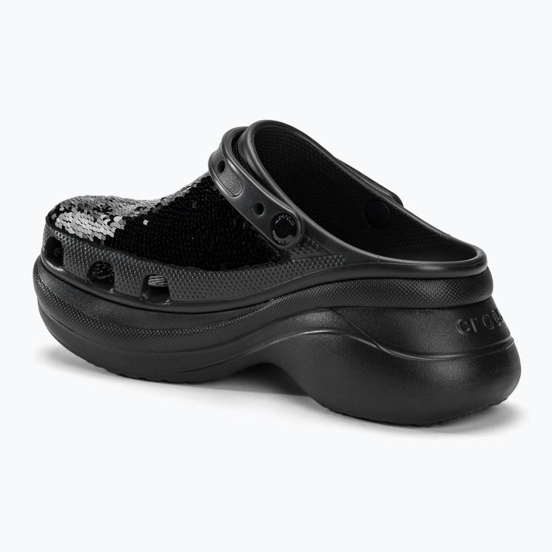 Slides Schlappen  Damen Crocs Classic Bae Sequin black/multi 6