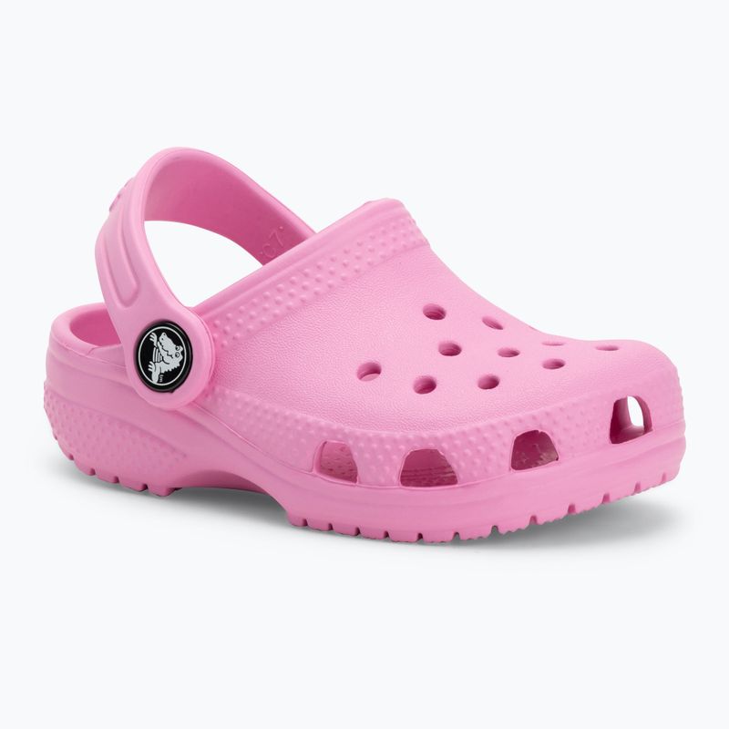 Badeschuhe Kinder Crocs Classic Clog Toddler taffy pink 2