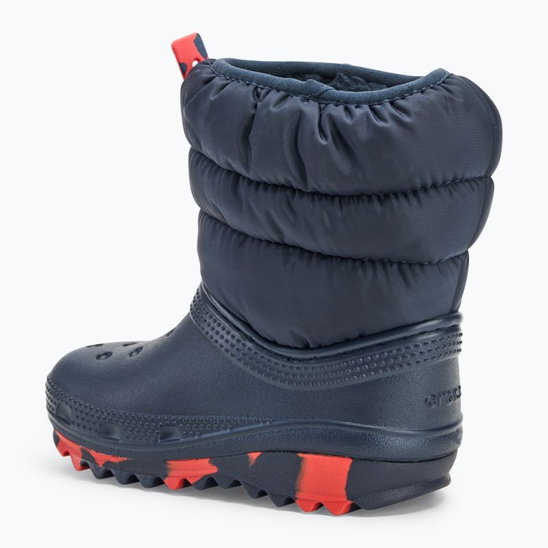 Crocs Classic Neo Puff Kinderschneestiefel schwarz
