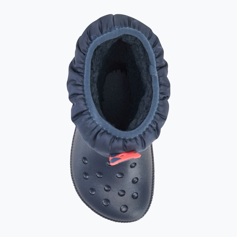 Crocs Classic Neo Puff Kinderschneestiefel schwarz