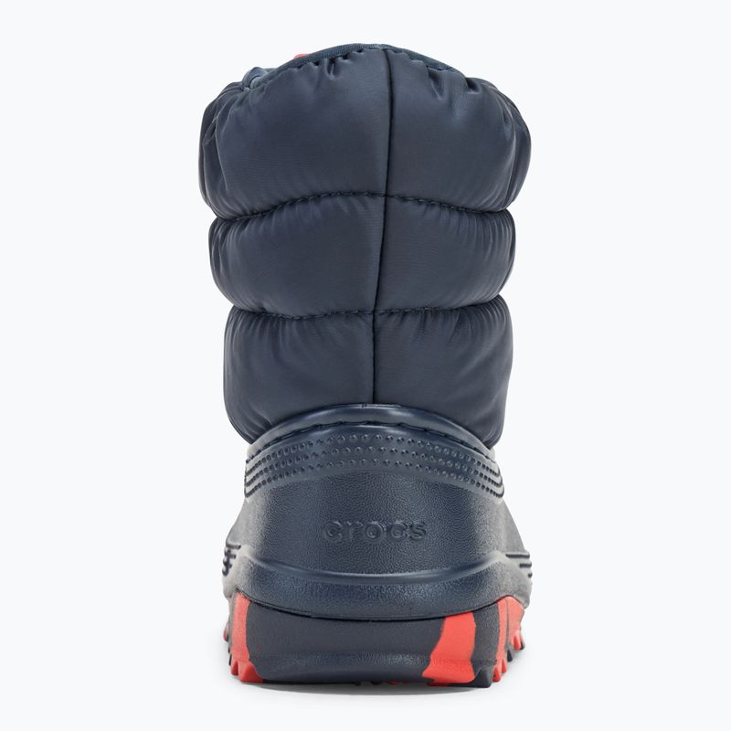 Crocs Classic Neo Puff Kinderschneestiefel schwarz