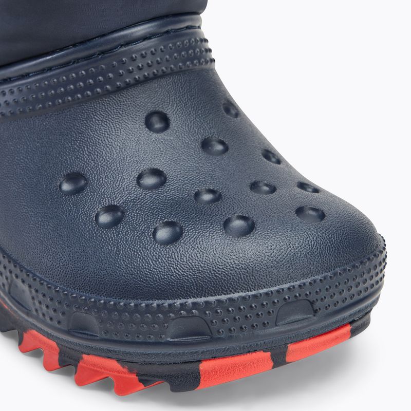 Crocs Classic Neo Puff Kinderschneestiefel schwarz