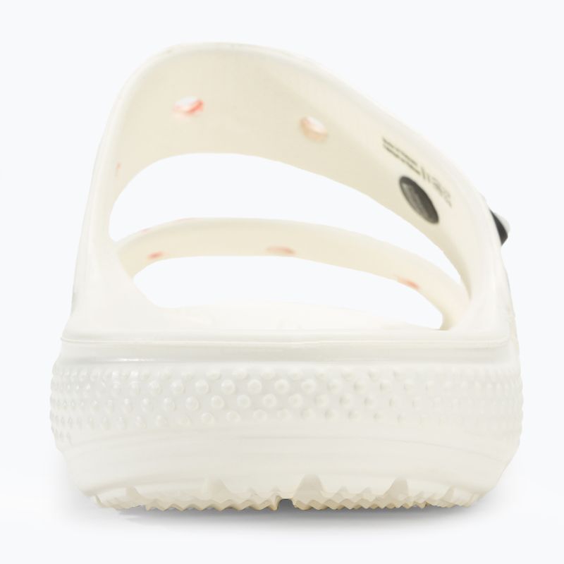 Crocs Classic Crocs Tie-Dye Graphic Sandale weiß 207283-928 Pantoletten 6