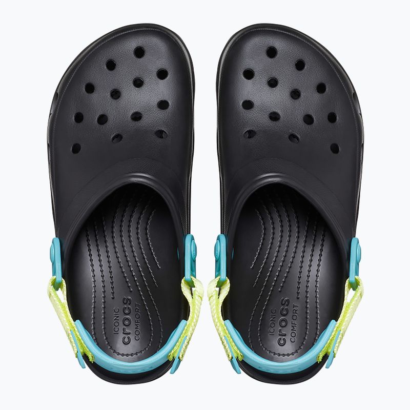 Slides Schlappen  Crocs All Terrain black/multi 12