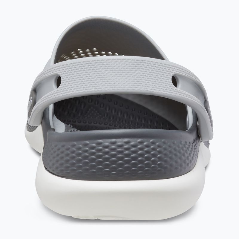 Badelatschen Crocs LiteRide 360 Clog light grey/slate grey 3