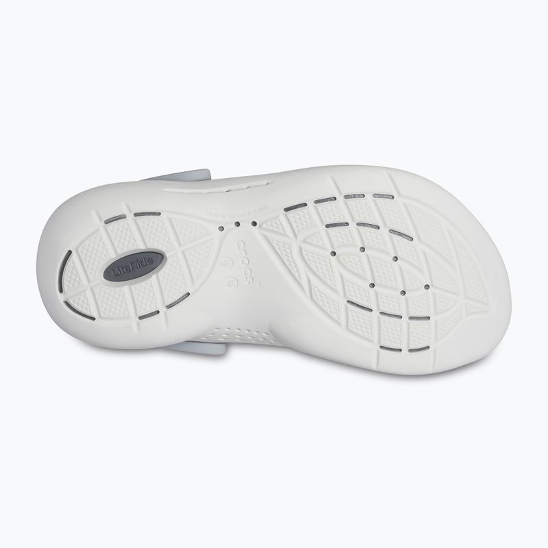 Badelatschen Crocs LiteRide 360 Clog light grey/slate grey 4