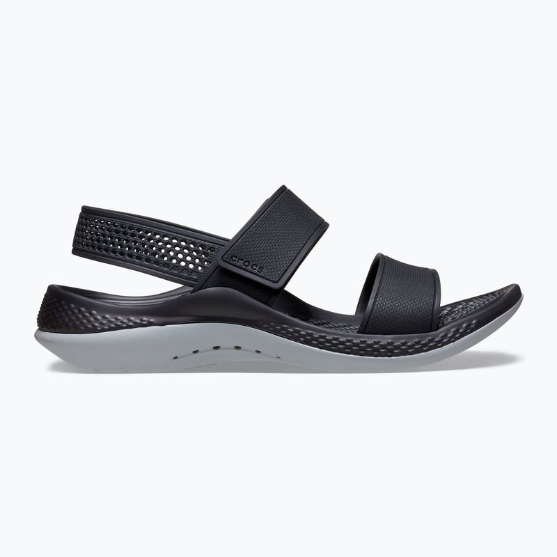 Damen-Sandalen Crocs Literide 360 black/light grey 2