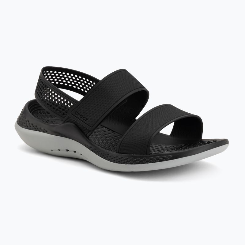 Damen-Sandalen Crocs Literide 360 black/light grey