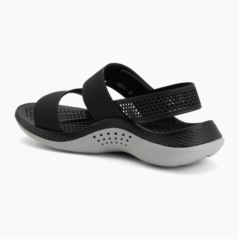 Damen-Sandalen Crocs Literide 360 black/light grey 3