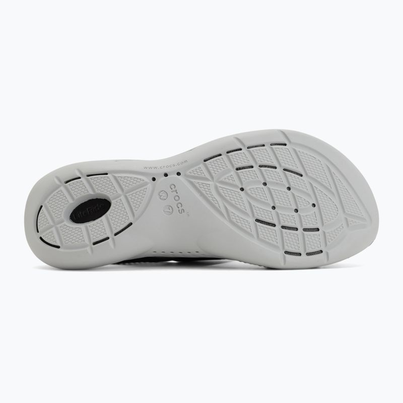 Damen-Sandalen Crocs Literide 360 black/light grey 4