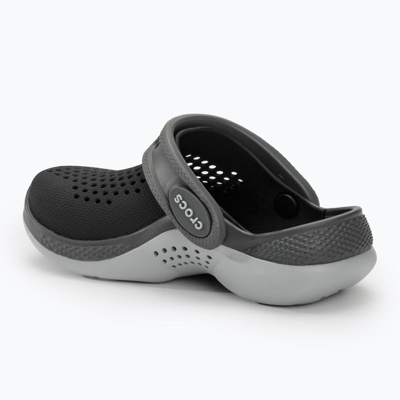 Slides Schlappen  Kinder Crocs LiteRide 360 black/slate grey 4