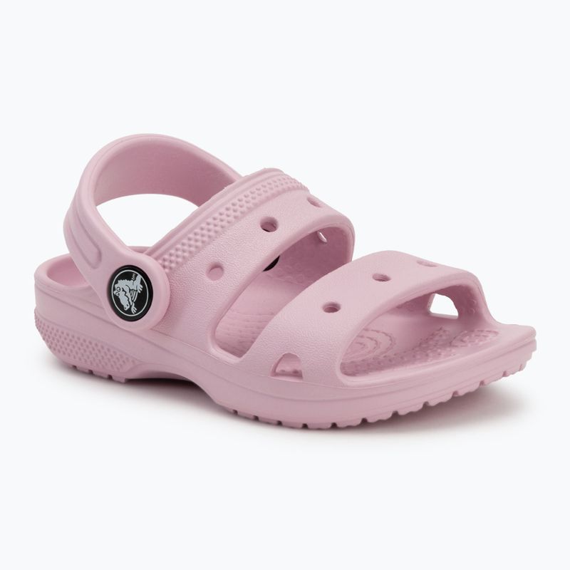 Crocs Classic Kinder Ballerina rosa Sandalen 2