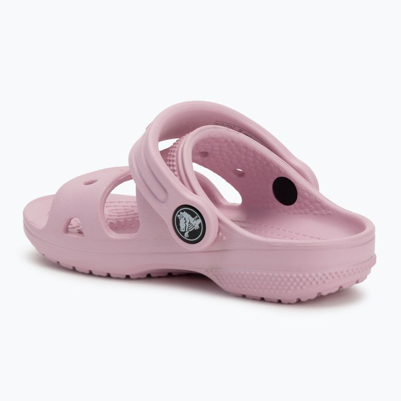 Crocs Classic Kinder Ballerina rosa Sandalen 4