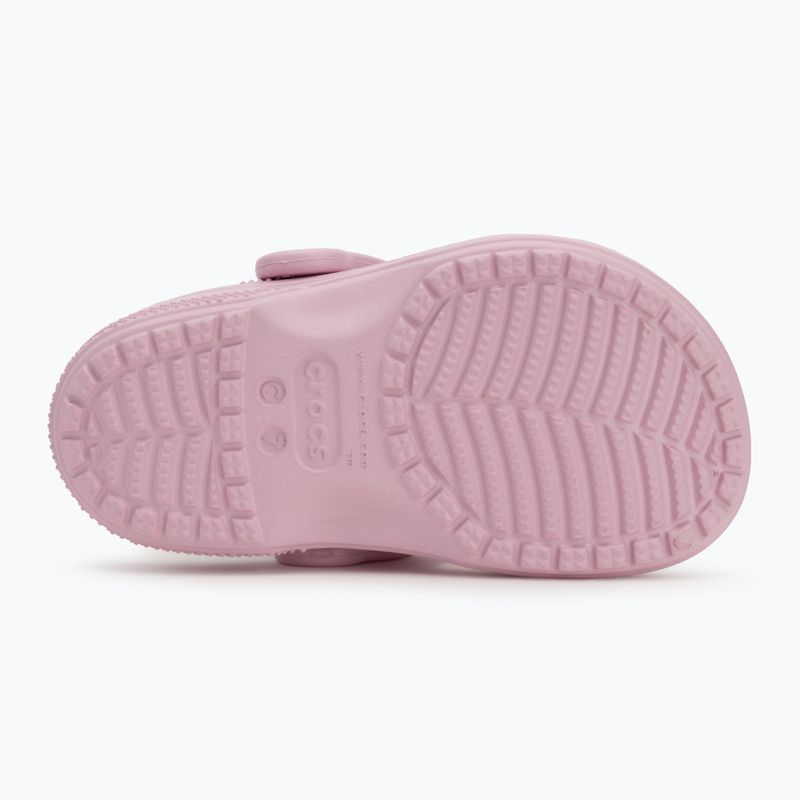 Crocs Classic Kinder Ballerina rosa Sandalen 5