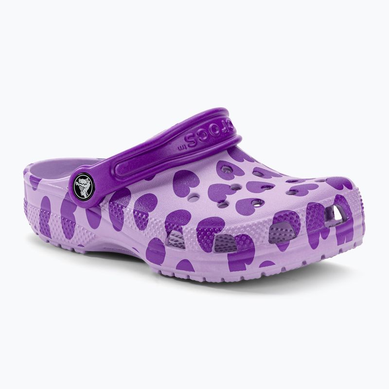 Kinder Crocs Classic Easy Icon Clog lavendel