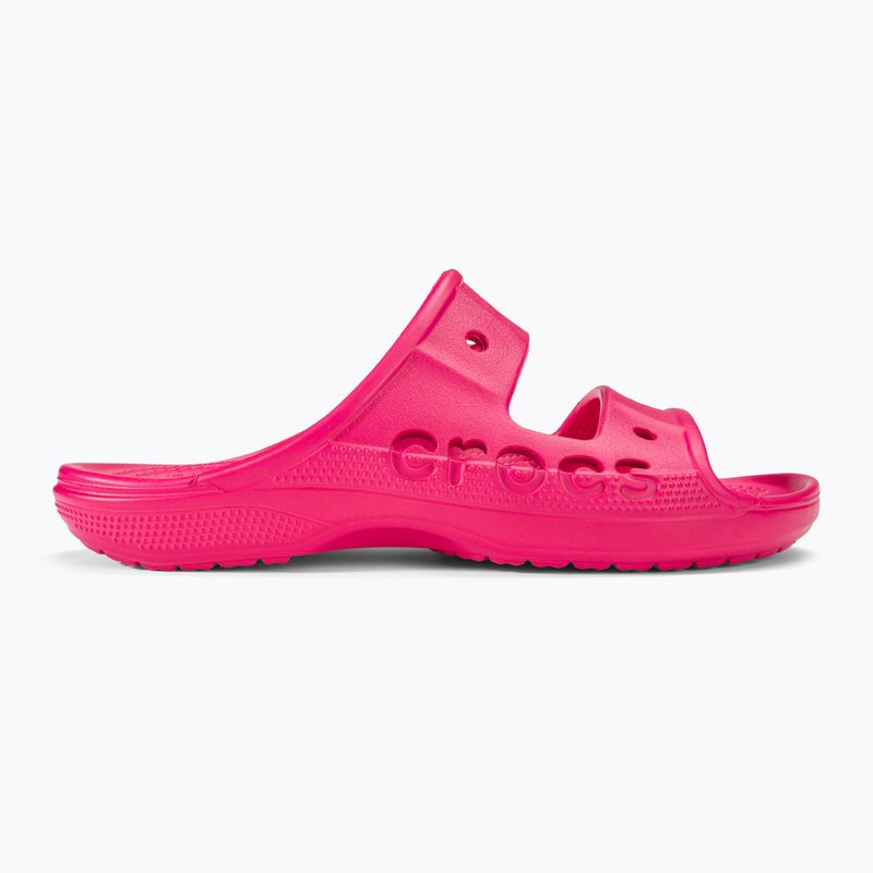Damen Flip-Flops Crocs Baya Sandale elektrisch rosa 2