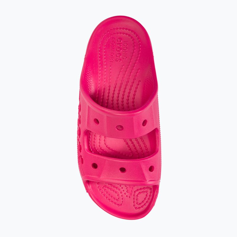 Damen Flip-Flops Crocs Baya Sandale elektrisch rosa 5