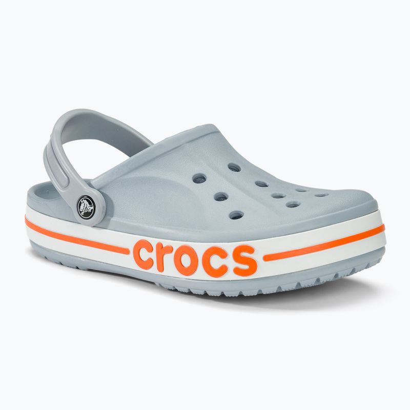 Crocs Bayaband Clog Flip-Flops blau grau/orange