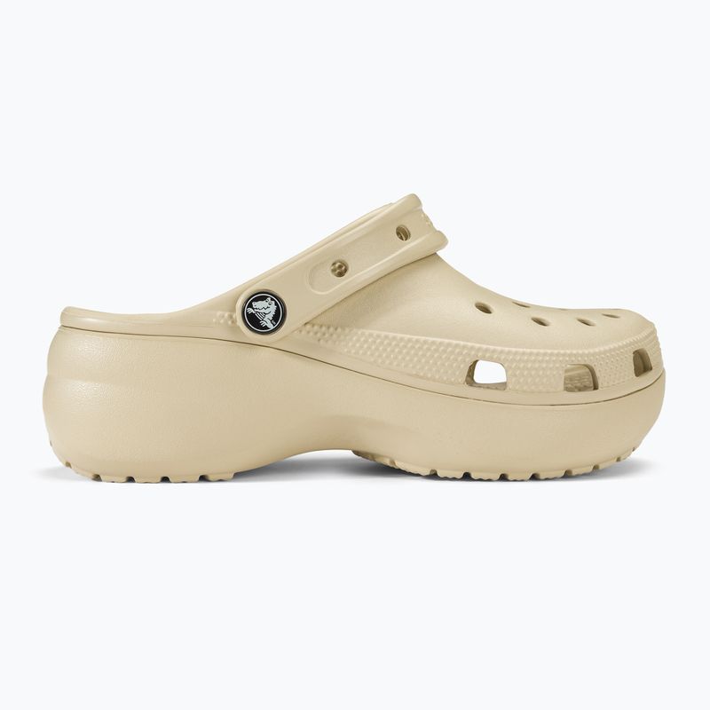 Damen Crocs Classic Platform Clog Knochen Flip-Flops 3