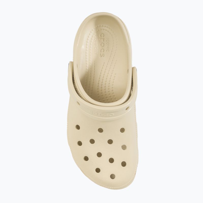Damen Crocs Classic Platform Clog Knochen Flip-Flops 6
