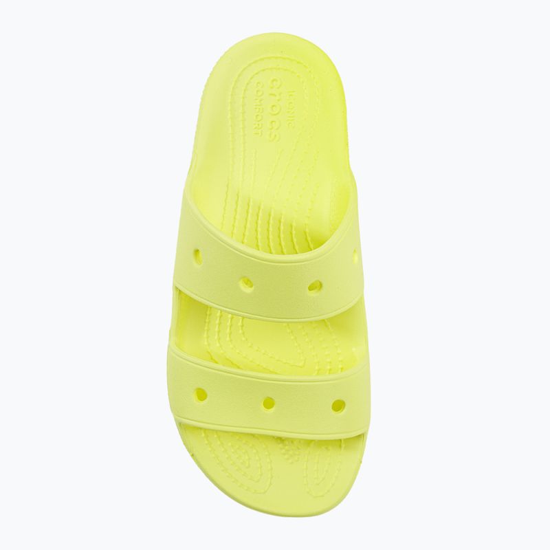 Crocs Klassische Sandale giallo chiaro Pantoletten 6