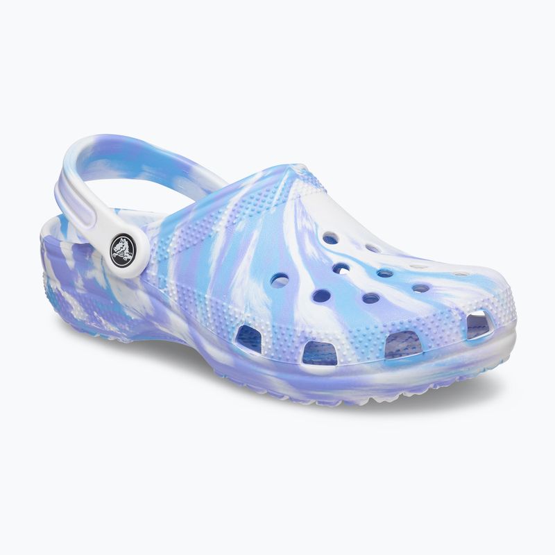 Crocs Classic Marbled Clog weiß 206867-1FK Pantoletten 11