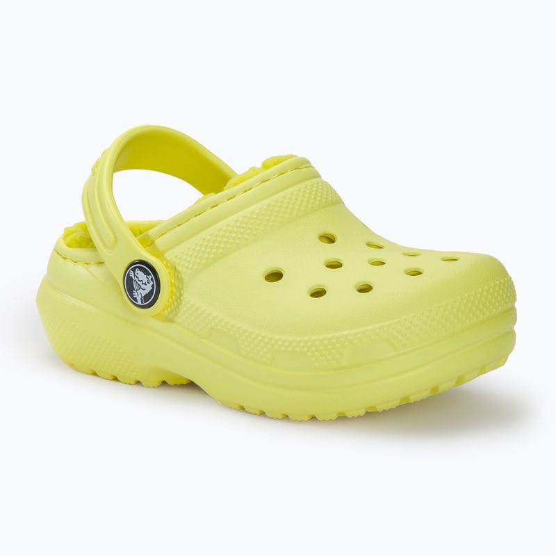 Slides Schlappen  Kinder Crocs Classic Lined sulphur 2