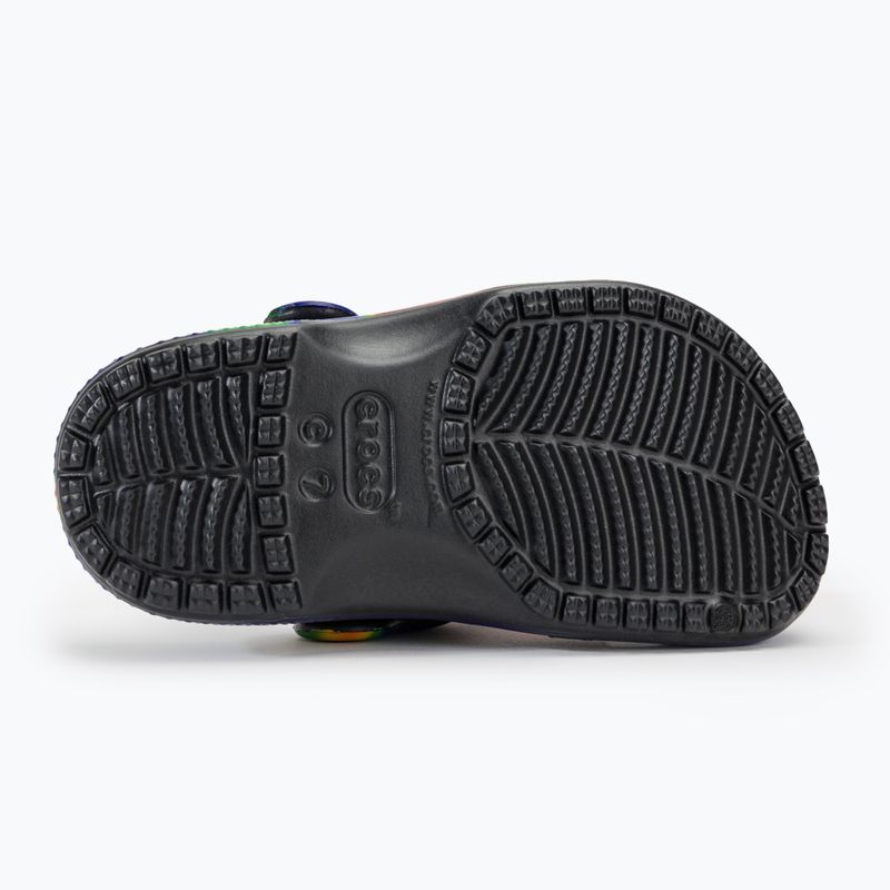 Slides Schlappen  Kinder Crocs Classic Solarized Clog black/navy