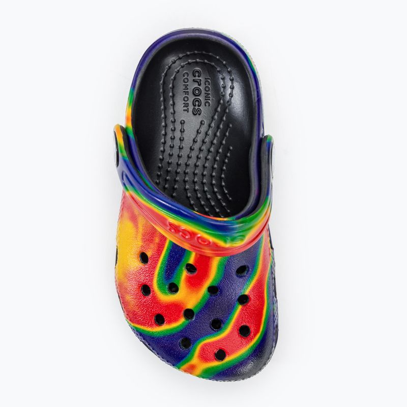 Slides Schlappen  Kinder Crocs Classic Solarized Clog black/navy