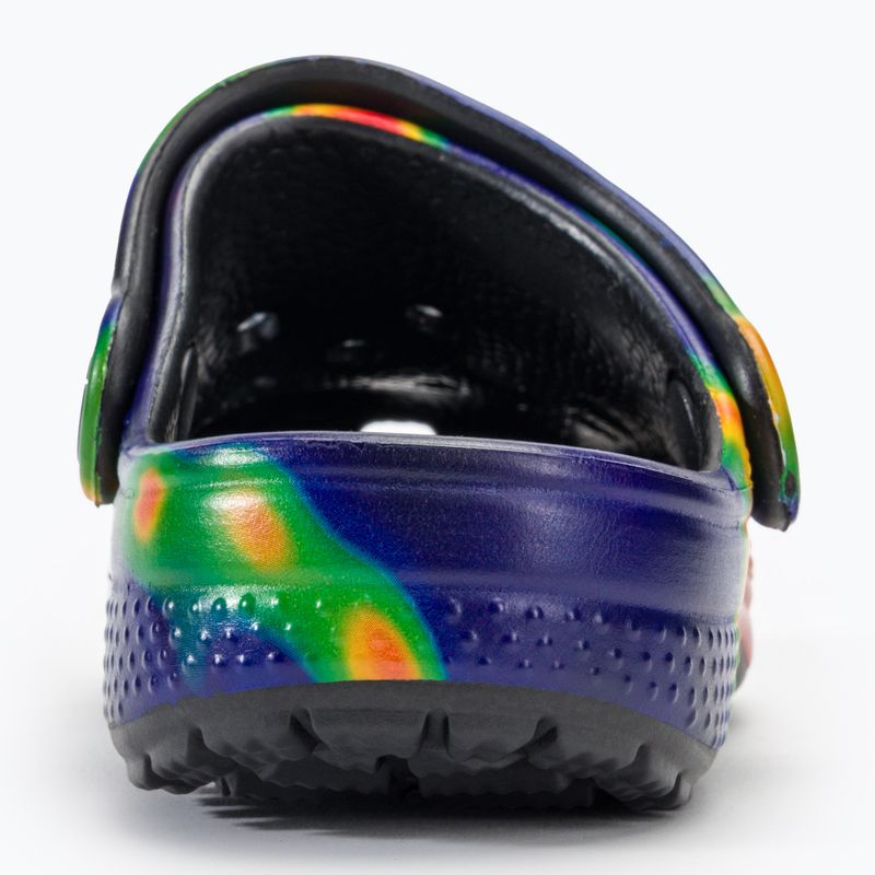 Slides Schlappen  Kinder Crocs Classic Solarized Clog black/navy