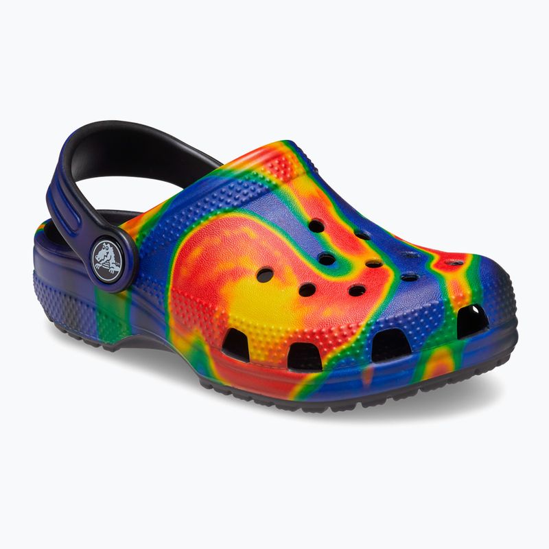 Slides Schlappen  Kinder Crocs Classic Solarized Clog black/navy
