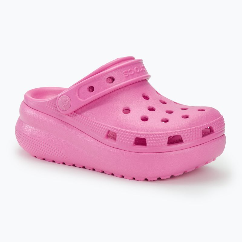 Slides Schlappen  Kinder Crocs Cutie Crush taffy pink