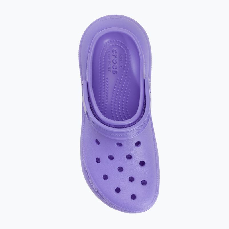 Crocs Classic Crush Clog digital violett Flip-Flops 6