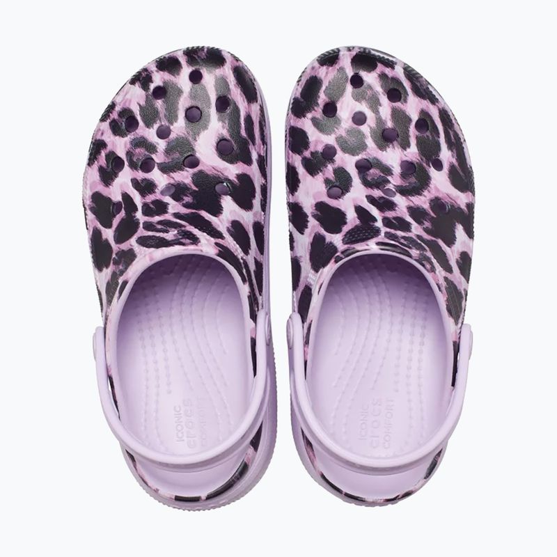 Crocs Cls Animal Cutie Clog Kinder Leopard Flip Flops 13