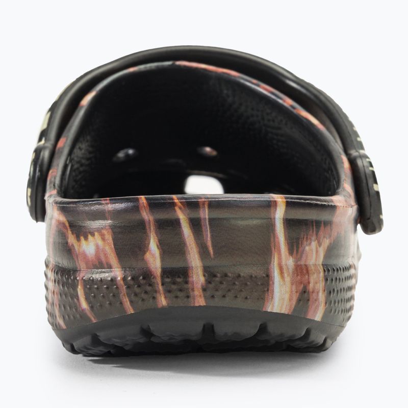 Slides Schlappen  Crocs Classic Animal Remix black/multi animal 7