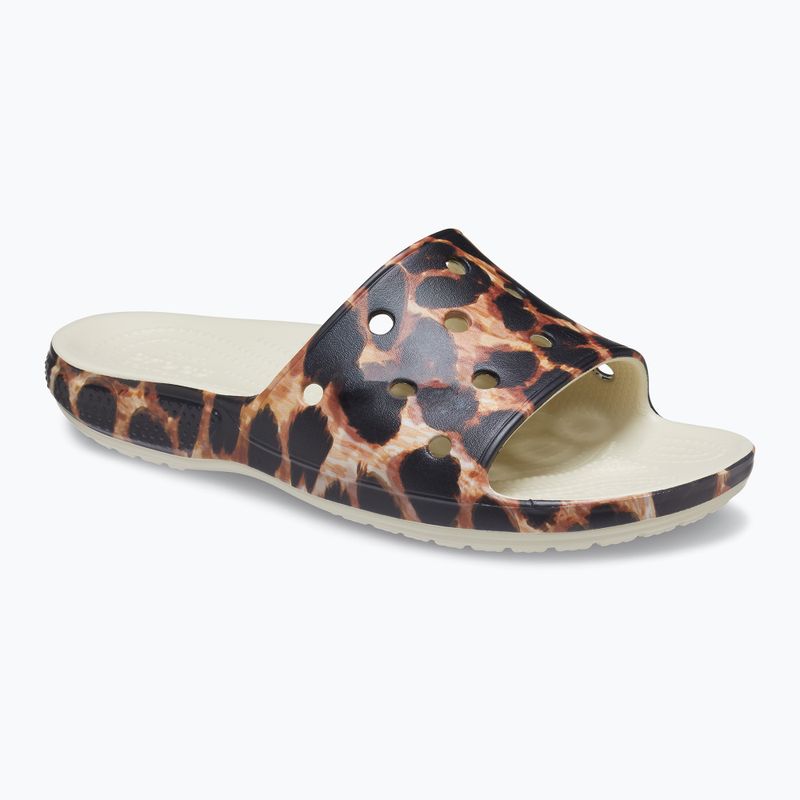 Crocs Classic Crocs Animal Remix Slide schwarz 207841-2Y4 Pantoletten