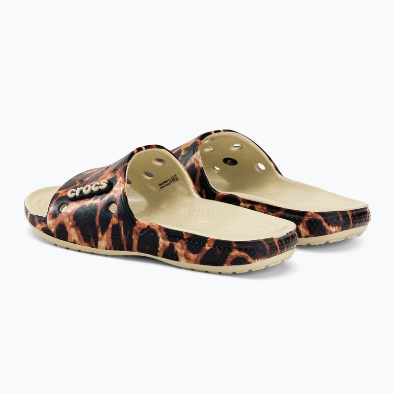 Crocs Classic Crocs Animal Remix Slide schwarz 207841-2Y4 Pantoletten