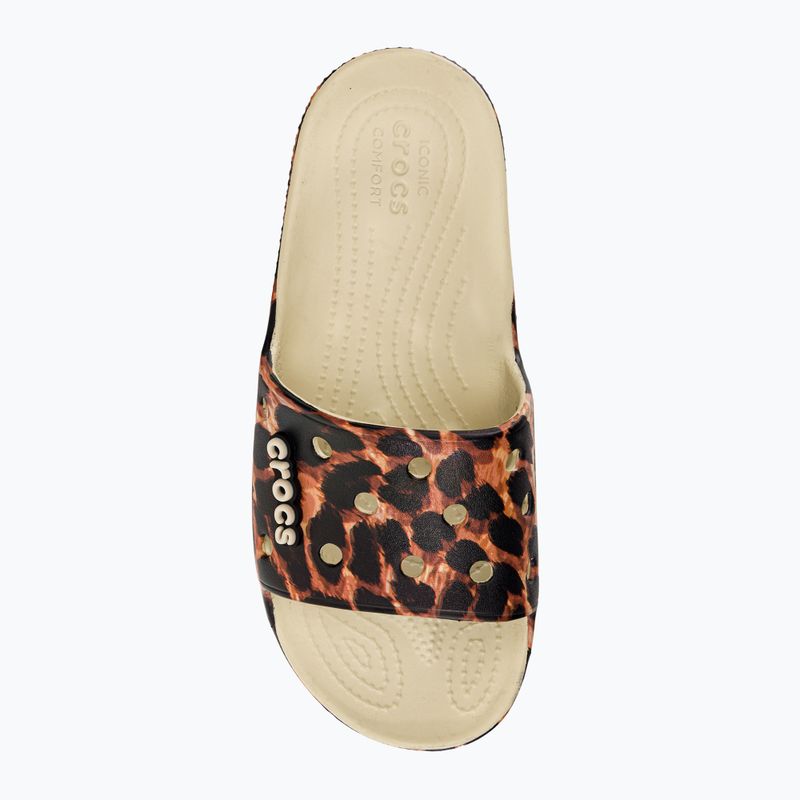 Crocs Classic Crocs Animal Remix Slide schwarz 207841-2Y4 Pantoletten