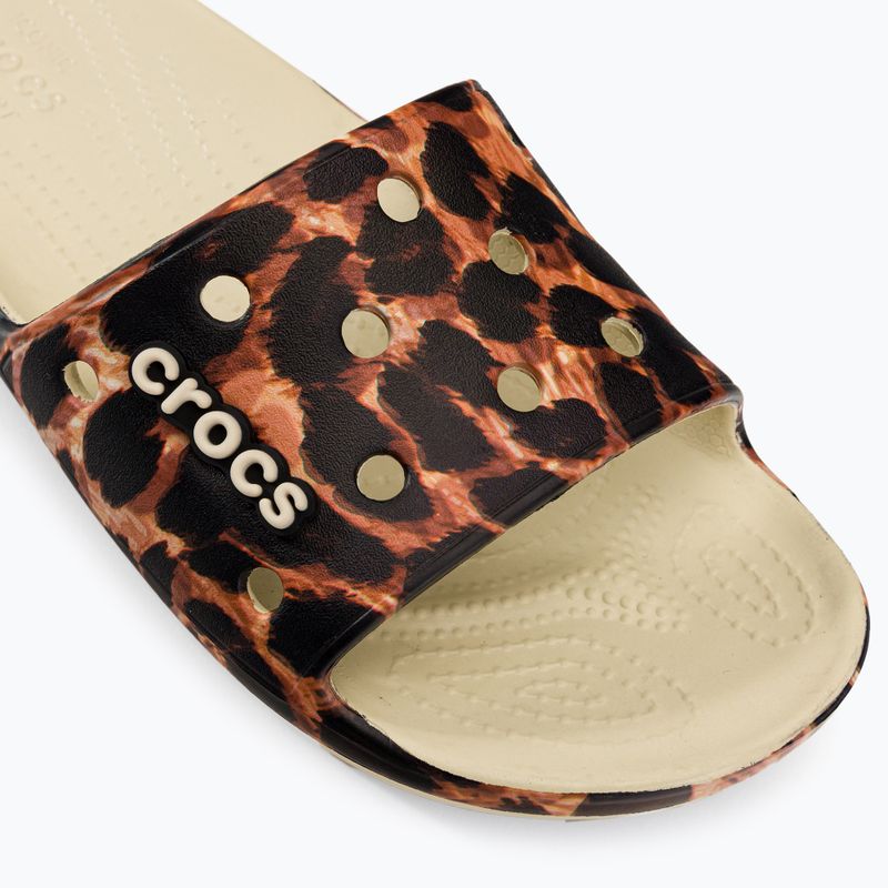Crocs Classic Crocs Animal Remix Slide schwarz 207841-2Y4 Pantoletten