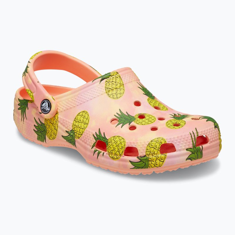 Crocs Classic Retro Resort Clog orange 207849-83F Pantoletten 11