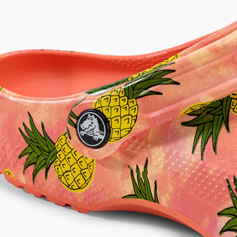 Crocs Classic Retro Resort Clog orange 207849-83F Pantoletten 9