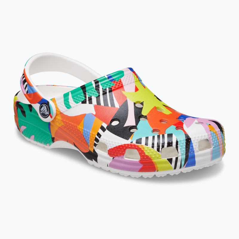 Crocs Classic Retro Resort Clog Pantoletten in der Farbe 207849-94S 11