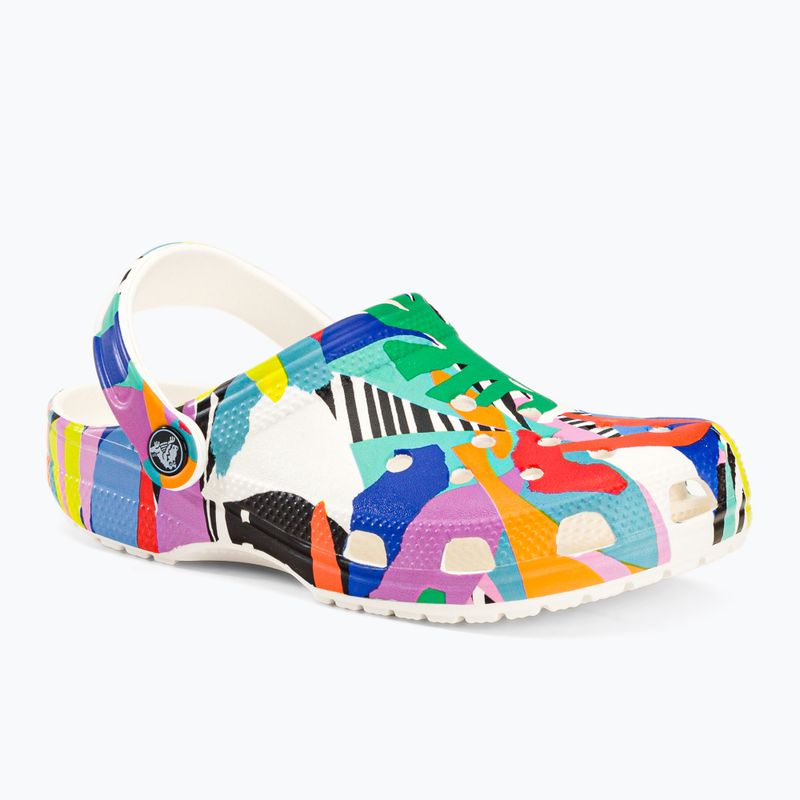 Crocs Classic Retro Resort Clog Pantoletten in der Farbe 207849-94S 2