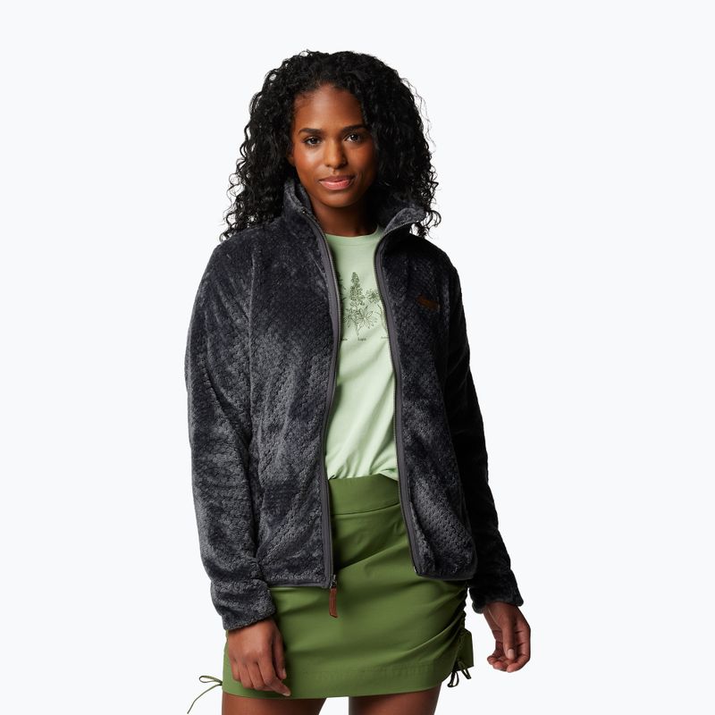 Damen-Fleecejacke Columbia Fire Side II Sherpa Full Zip shark 5