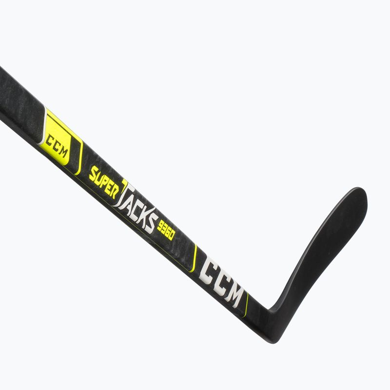 CCM Super Tacks Kinder-Hockeyschläger 9360 JR schwarz 2