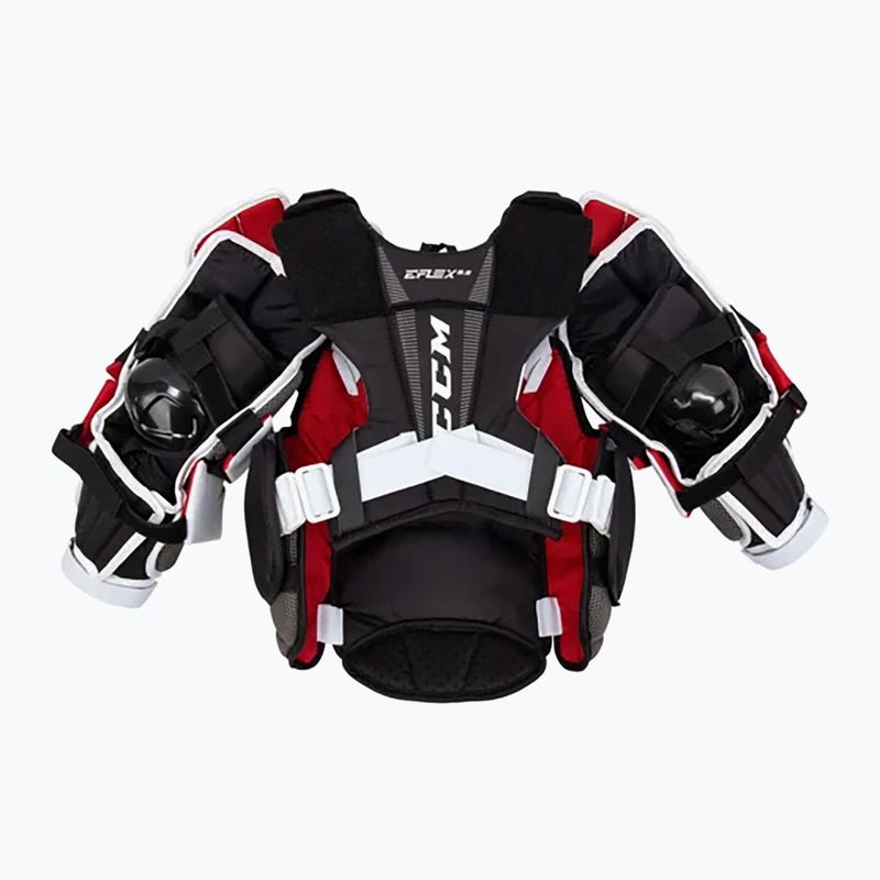 Kinder-Hockey-Torwartweste CCM Extreme Flex 5.5 JR schwarz 2