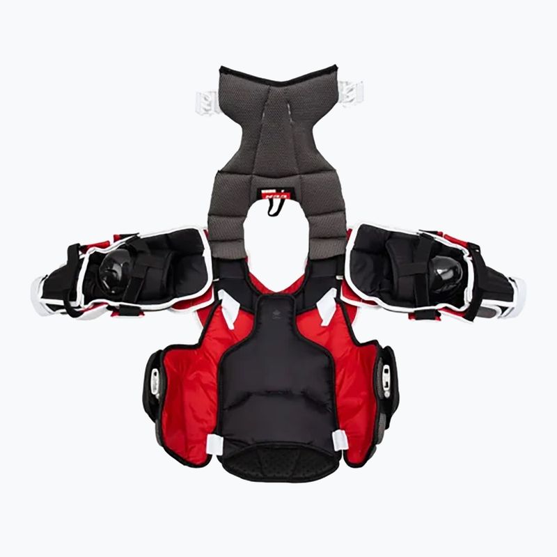 Kinder-Hockey-Torwartweste CCM Extreme Flex 5.5 JR schwarz 5