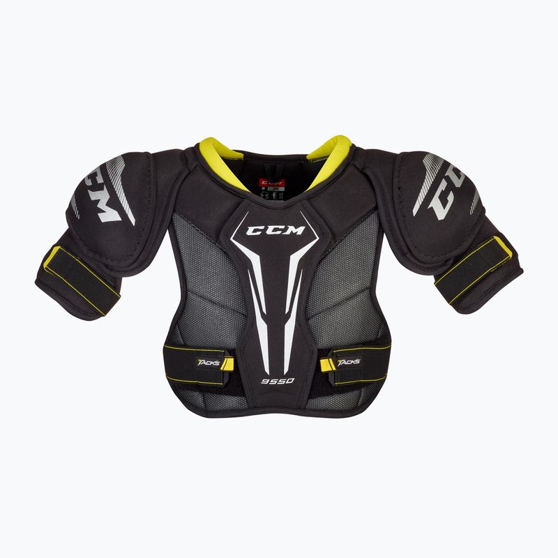 CCM Tacks Hockey-Schulterpolster 9550 SR schwarz/grün