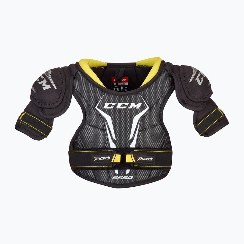 CCM Tacks 9550 YTH schwarz/grün Kinder Hockey Schultergurte