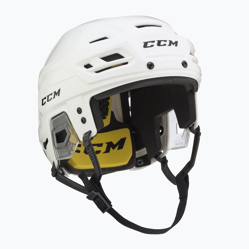 CCM Tacks 210 weißer Eishockeyhelm